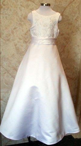 White A Line dress